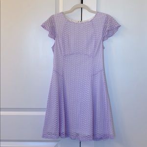 Ina purple lace dress